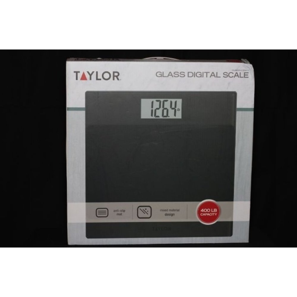 Taylor Glass Digital Bathroom Scale